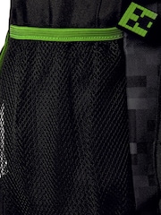 Character Black Minecraft Backpack With Creeper - Image 11 of 11