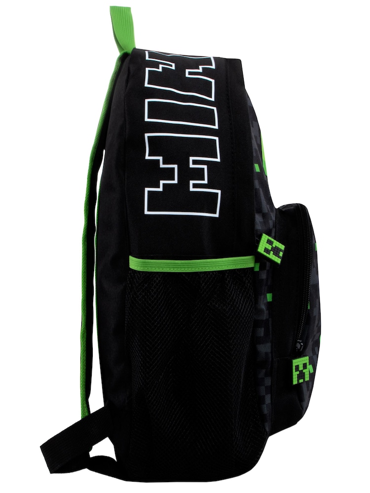 Character Minecraft Backpack With Creeper - Image 4 of 5
