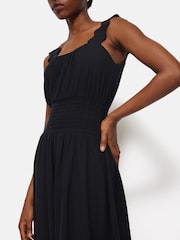 Jigsaw Blue Ric Rac Shirred Dress - Image 3 of 6