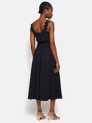 Jigsaw Blue Ric Rac Shirred Dress - Image 5 of 6