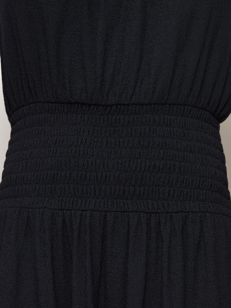Jigsaw Blue Ric Rac Shirred Dress - Image 6 of 6