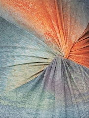 Jigsaw Blue Glazed Abstract Twist Dress - Image 6 of 6