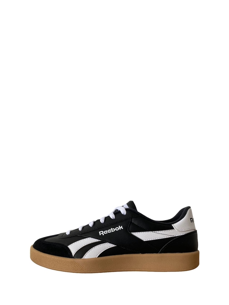 Черно-белые мужские кроссовки Reebok Smash Edge S - Изображение 2 из 5