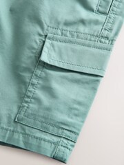 Blue Pull On Cargo Shorts - Image 5 of 5