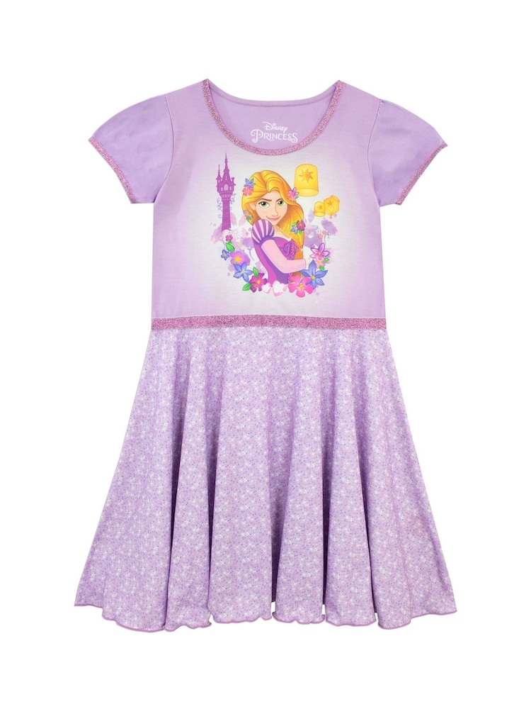 Character Purple Disney Princess Tangled Rapunzel Nightdress - Image 2 of 3