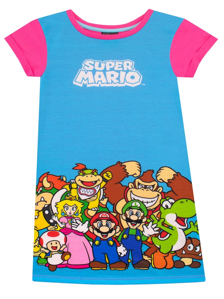 Character Black Super Mario Nightdress - Image 1 of 4