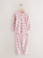 Mehrfarbig - Cath Kidston kuschelige 100 % Baumwollpyjamas mit Hase, 2er-Packung - Bild 3 von 6