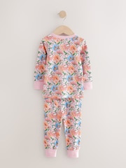Mehrfarbig - Cath Kidston kuschelige 100 % Baumwollpyjamas mit Hase, 2er-Packung - Bild 4 von 6
