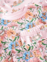 Mehrfarbig - Cath Kidston kuschelige 100 % Baumwollpyjamas mit Hase, 2er-Packung - Bild 5 von 6