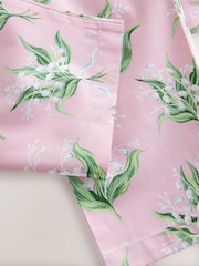 Rosa - Pacote 1 de pijamas de tecido Cath Kidston com botões - Imagem 4 de 4
