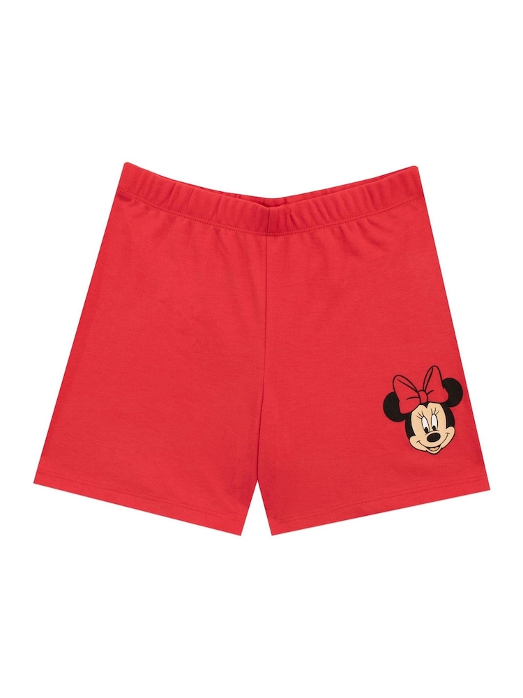 Character Red Disney Minnie Mouse Short Pyjamas - Image 3 of 8