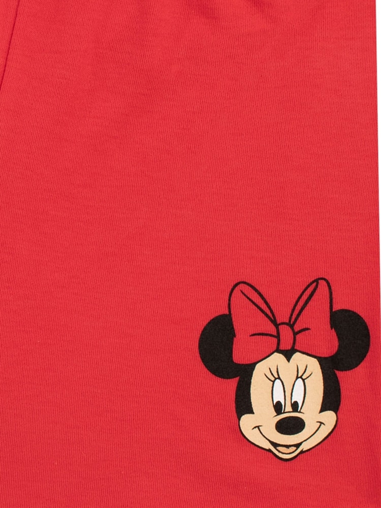 Character Red Disney Minnie Mouse Short Pyjamas - Image 5 of 8