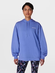 Sweaty Betty Blue Revive Longline Hoodie - Image 1 of 7