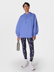 Sweaty Betty Blue Revive Longline Hoodie - Image 3 of 7