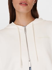 Sweaty Betty White Revive Zip Through Hoodie - Image 5 of 7