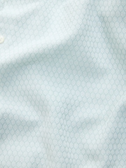 Green Textured Long Sleeve 100% Cotton Shirt - Image 7 of 8