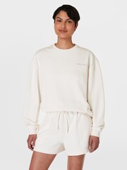 Sweaty Betty White Our Strength Is In Each Other Sweatshirt - Image 1 of 6