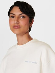 Sweaty Betty White Our Strength Is In Each Other Sweatshirt - Image 5 of 6