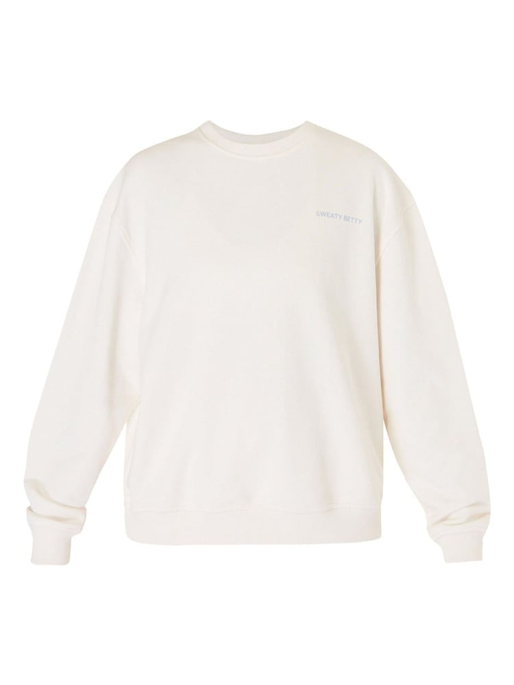 Sweaty Betty White Our Strength Is In Each Other Sweatshirt - Image 6 of 6