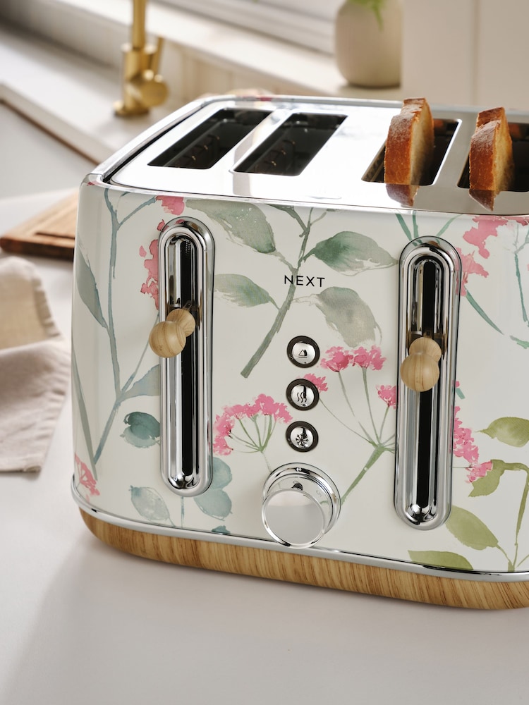 Multi Floral 4 Slice Malvern Toaster - Image 2 of 6
