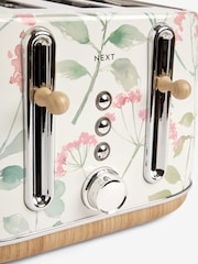 Multi Floral 4 Slice Malvern Toaster - Image 3 of 6