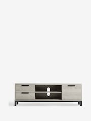 Grey Bronx Oak Effect Up to 65 inch TV Unit - Image 5 of 8