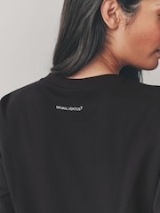 Emporio Armani EA7 Logo Tape Black Tracksuit - Image 5 of 10