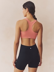 Розовый спортивный бюстгальтер с логотипом Emporio Armani EA7 - Image 2 of 5