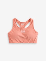 Розовый спортивный бюстгальтер с логотипом Emporio Armani EA7 - Image 5 of 5