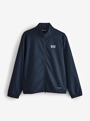 Emporio Armani EA7 Blue Logo Full Zip Tracksuit - Image 2 of 3