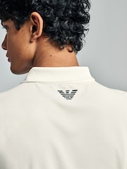 Emporio Armani EA7 Classic Logo Polo Shirt - Image 3 of 6