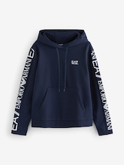 Синий - Emporio Armani EA7 Logo Tape Tracksuit - Image 2 of 3