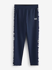Синий - Emporio Armani EA7 Logo Tape Tracksuit - Image 3 of 3