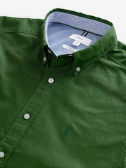 Green Regular Fit Long Sleeve Oxford Shirt - Image 8 of 8
