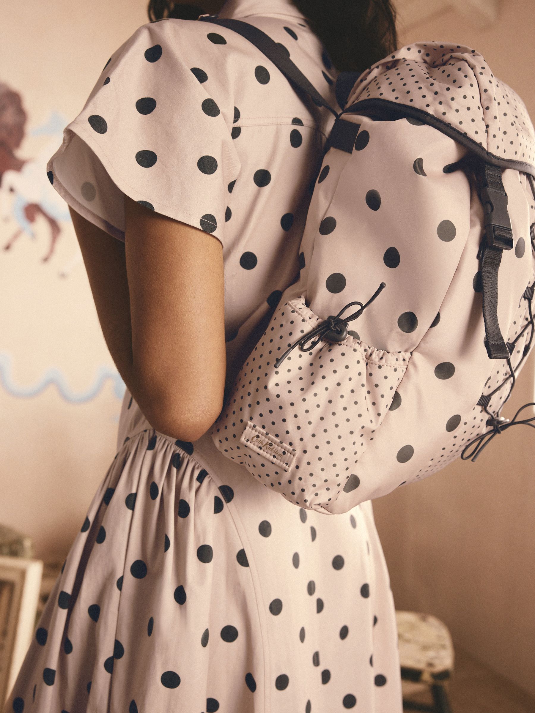 Buy Cath Kidston Pink Spot Utility Backpack from Next USA