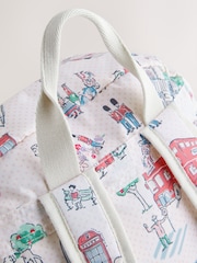 Cath Kidston Ecru London Foldaway Backpack - Image 4 of 8