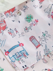 Cath Kidston Ecru London Foldaway Backpack - Image 7 of 8