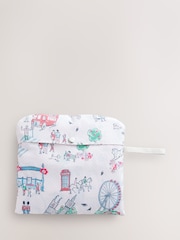 Cath Kidston Ecru London Foldaway Backpack - Image 8 of 8