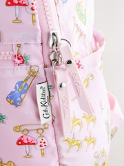Cath Kidston Pink Charmed Foldaway Backpack - Image 4 of 8
