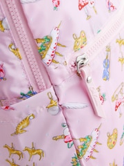 Cath Kidston Pink Charmed Foldaway Backpack - Image 5 of 8