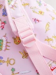 Cath Kidston Pink Charmed Foldaway Backpack - Image 6 of 8