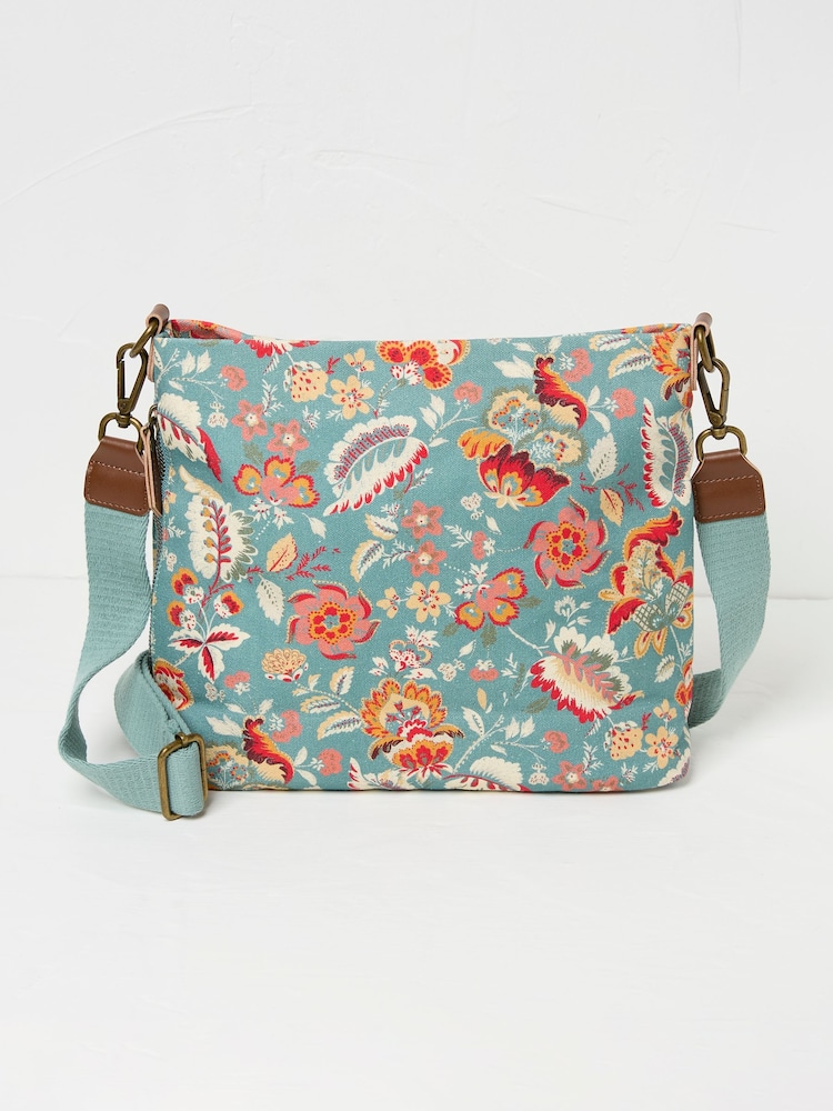 FatFace Kingston Green Haze Canvas Bag - Image 1 of 2