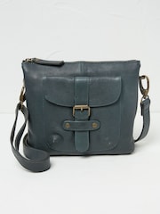 Verde azulado - FatFace Buckle Crossbody Bag - Imagen 1 de 2
