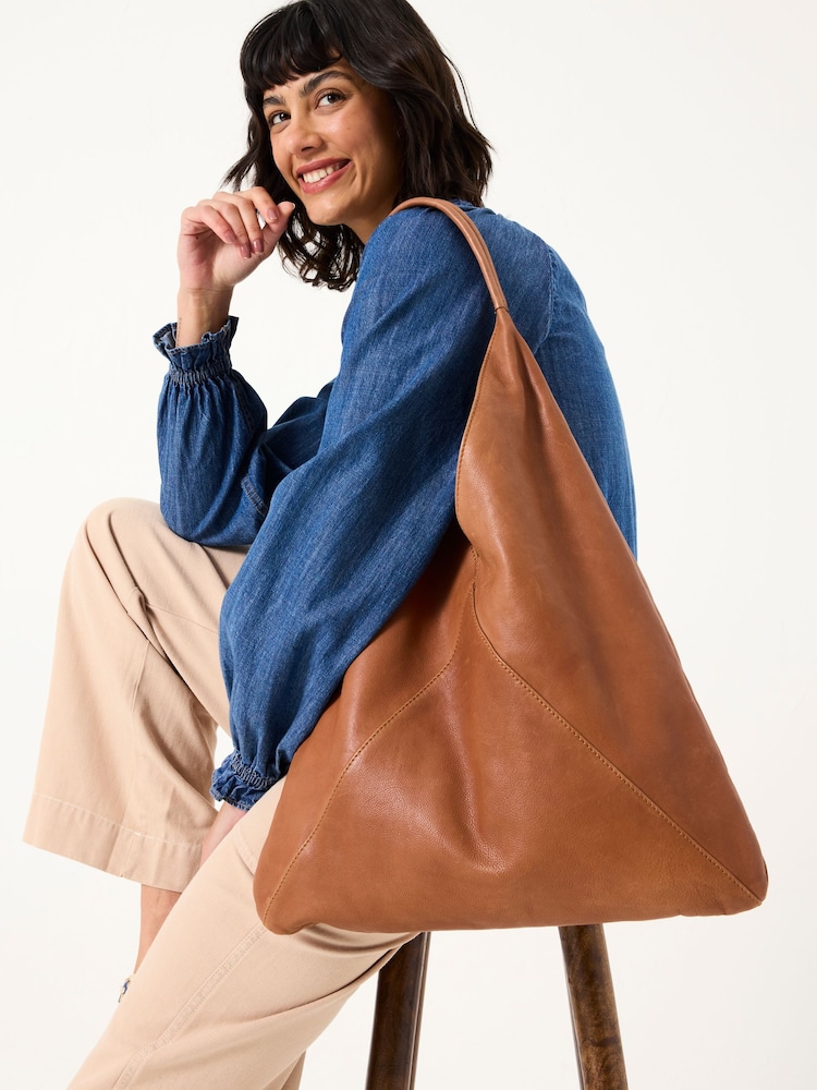 FatFace Tan Brown Shoulder Tote Bag - Image 1 of 3