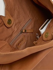 FatFace Tan Brown Shoulder Tote Bag - Image 3 of 3