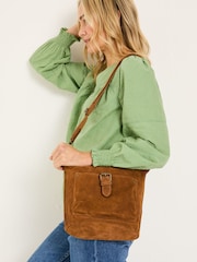 FatFace Elle Tan Brown Cross-Body Bag - Image 2 of 4