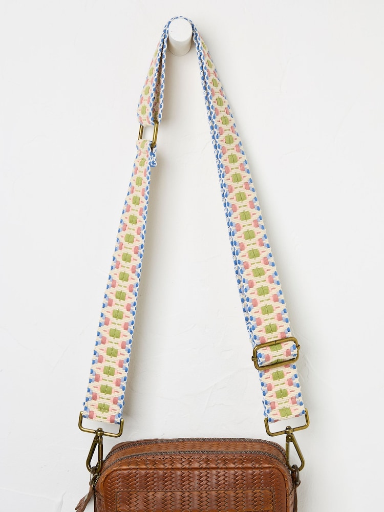 FatFace Light Green Pastel Bag Strap - Image 1 of 2