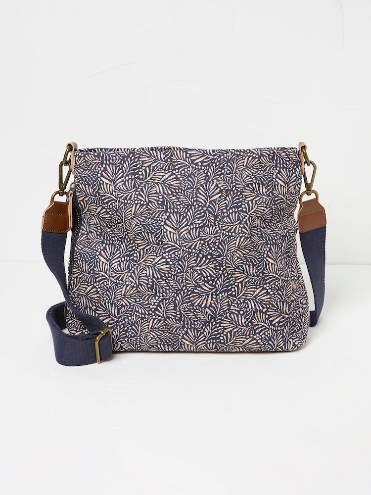 FatFace Kingston Navy Blue Canvas Bag - Image 1 of 2