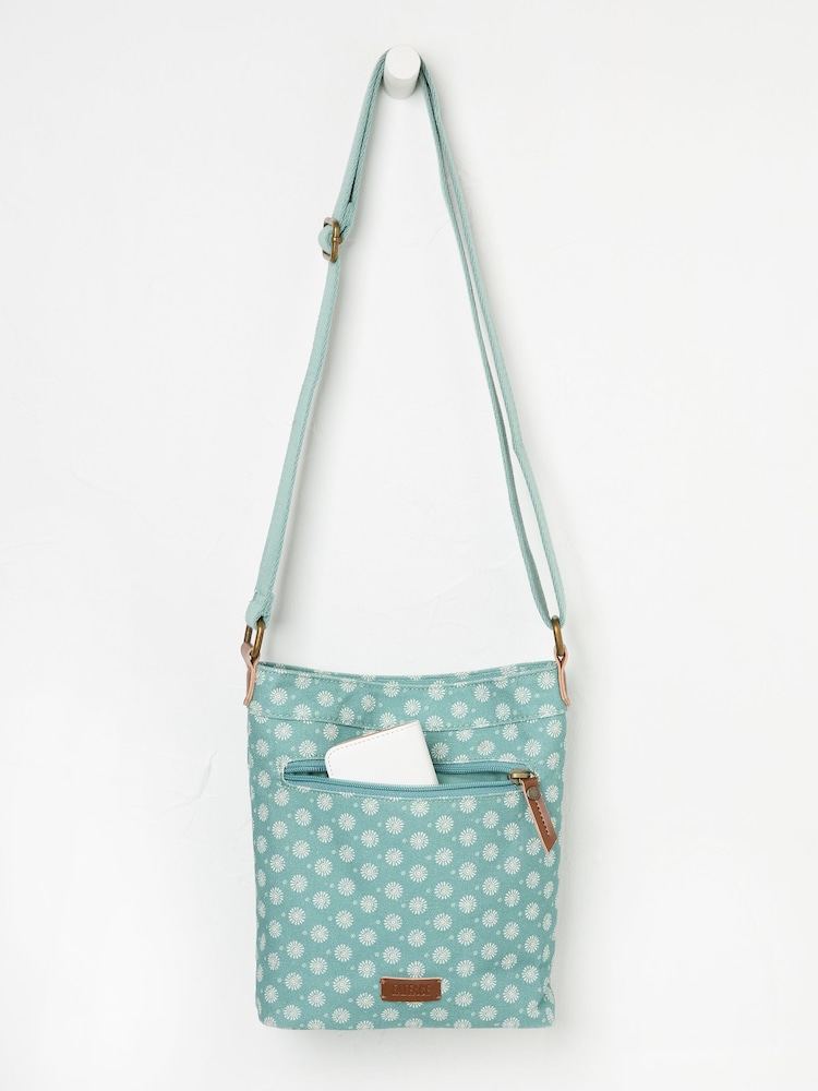Grün/Haze - FatFace Mini Canvas Cross-Body Bag - Bild 1 von 2