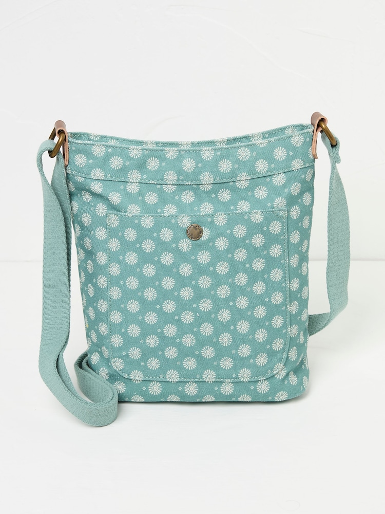 Grün/Haze - FatFace Mini Canvas Cross-Body Bag - Bild 2 von 2